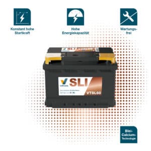 Voltrana Säure SLI Autobatterie VTSL60