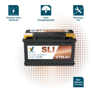 Voltrana Säure SLI Autobatterie VTSL83